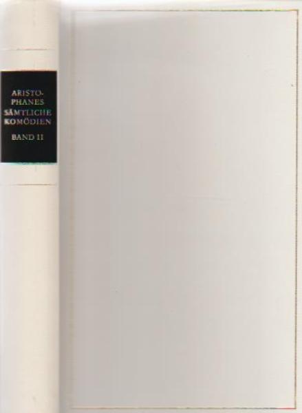 Sämtliche Komödien. Band 2.