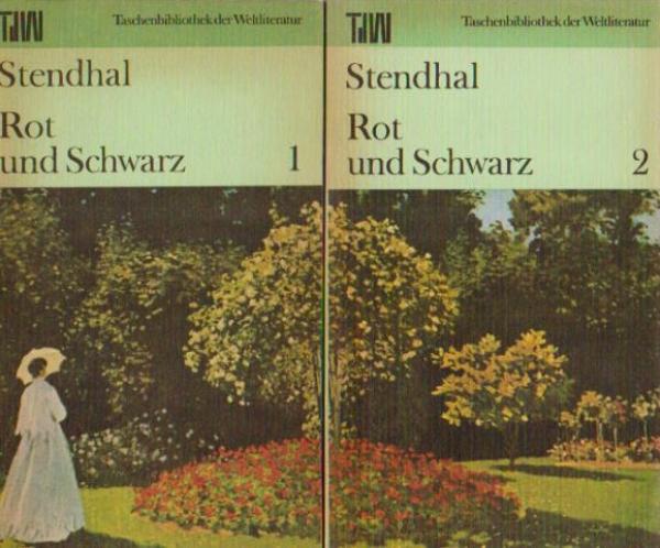 Rot und Schwarz. 2 Bände.