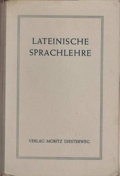 Lateinische Sprachlehre
