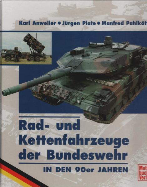 Rad- und Kettenfahrzeuge der Bundeswehr in den 90er Jahren.