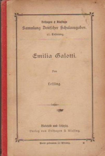 Emilia Galotti.