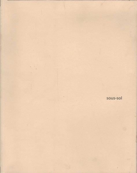 Sous-sol : Anett Frontzek ... ; 4. September bis 1. Oktober 1994, Schloss Wilhelmsthal, Souterrain, Calden.