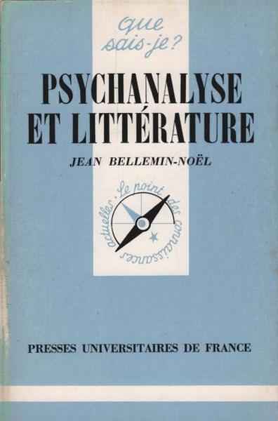 Psychanalyse et littérature