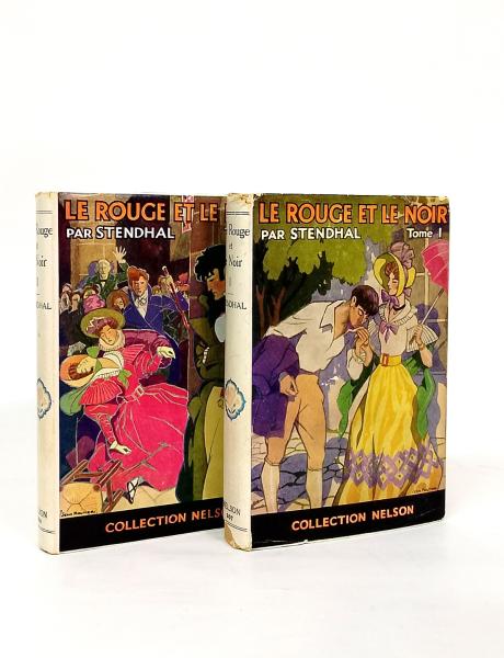Le rouge et le noir : chronique du XIX siècle; Vol. 1 + 2