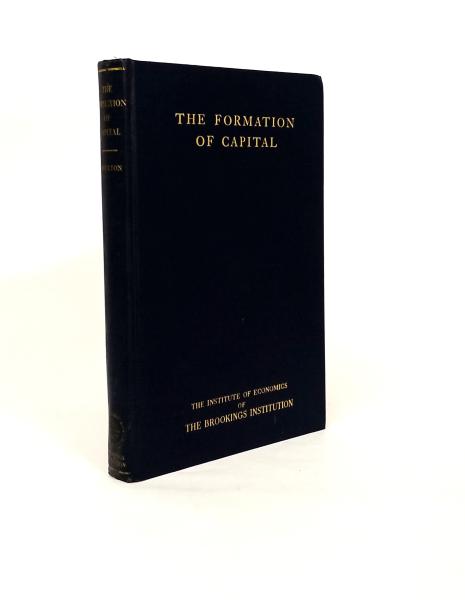 The formation of capital.