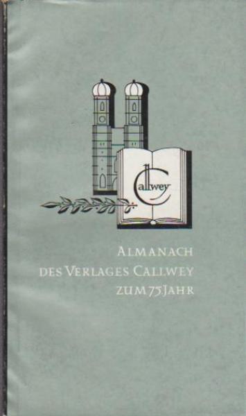 Almanach des Verlages Georg D. W. Callwey zum 75. Jahr für das Jahr