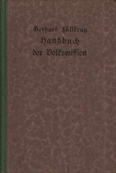 Handbuch der Volksmission