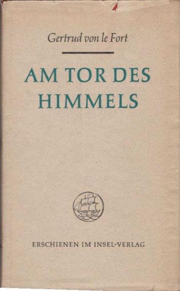 Am Tor des Himmels : Novelle.