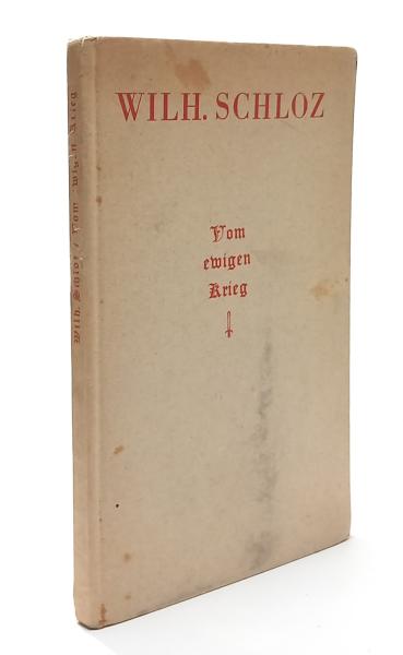 Vom ewigen Krieg : Ges. Dichtgn.