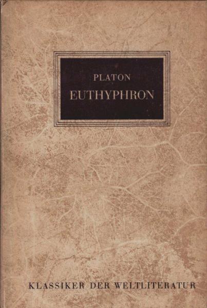 Euthyphron.