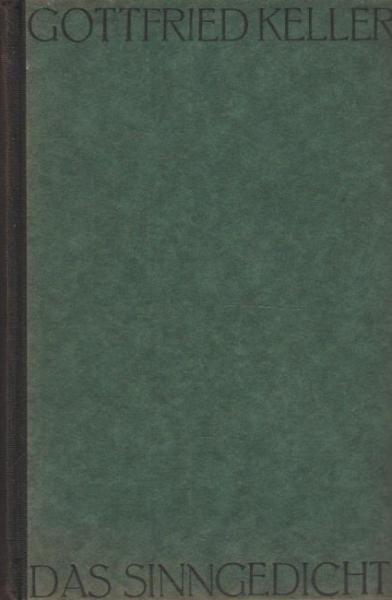 Das Sinngedicht : Novellen.