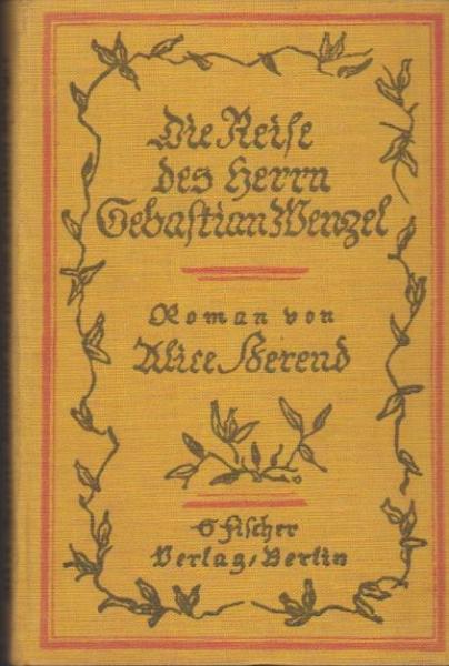 Die Reise des Herrn Sebastian Wenzel : Roman.