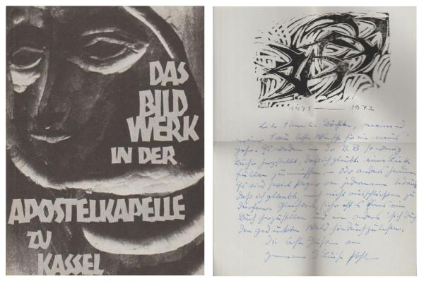 Das Bildwerk in der Apostelkapelle zu Kassel.