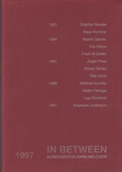 In Between 1997. Kunstagentur Karin Melchior.