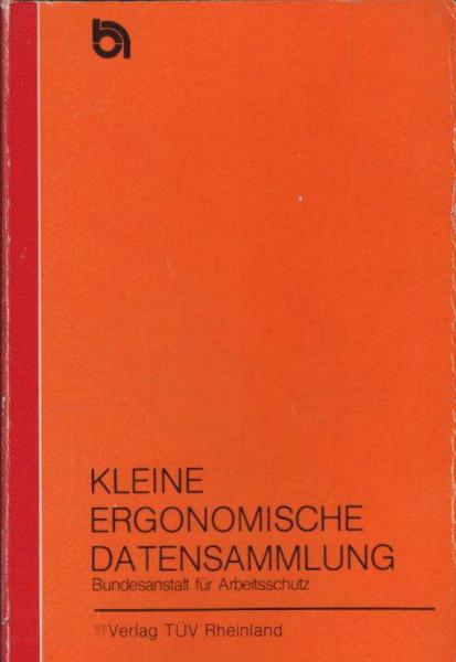 Kleine ergonomische Datensammlung.