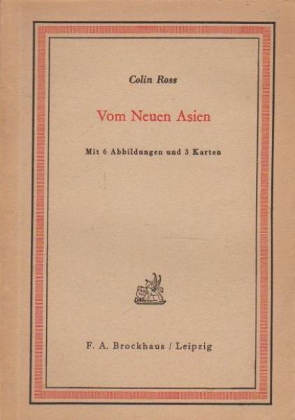 Vom neuen Asien.