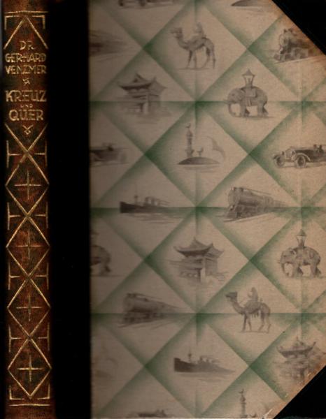 Kreuz und quer : Reiseskizzen von diesseit u. jenseit d. Ozeans.