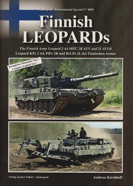 Finnish Leopards. Leopard KPz 2 A4, PiPz 2R und BrLPz 2L der Finnischen Armee / International Special No 8005