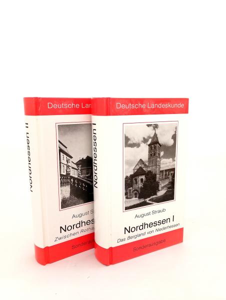 Nordhessen 1. Das Bergland von Niederhessen + Nordhessen 2. Zwischen Rothaar und Rhön (2 Bücher)