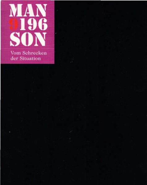 Man son 1969 : vom Schrecken der Situation ; [vom 30. Januar bis 26. April 2009, Hamburger Kunsthalle ; Mario Asef ...].