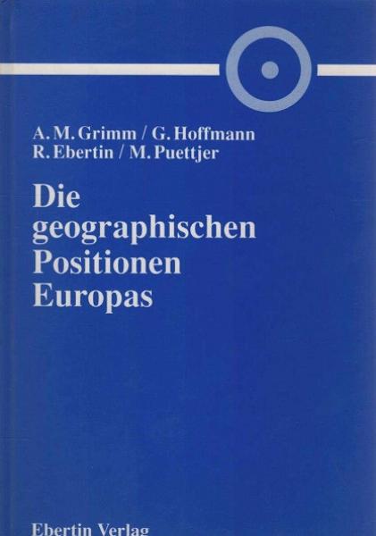 Die geographischen Positionen Europas.