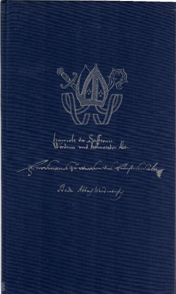 Werden und Helmstedt : Bilder u. Dokumente.