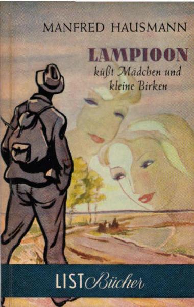 Lampioon küsst Mädchen und kleine Birken.