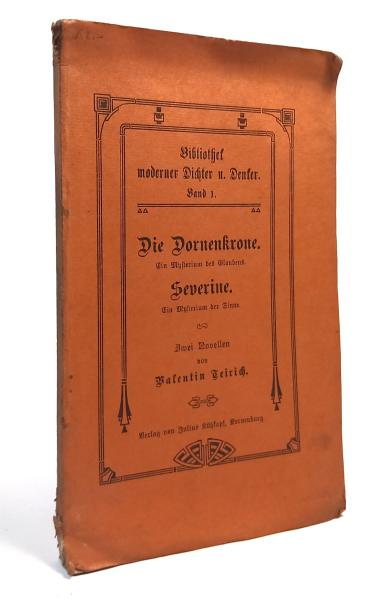 Die Dornenkrone : Ein Mysterium des Glaubens; Severine : Ein Mysterium der Sinne; 2 Nov.