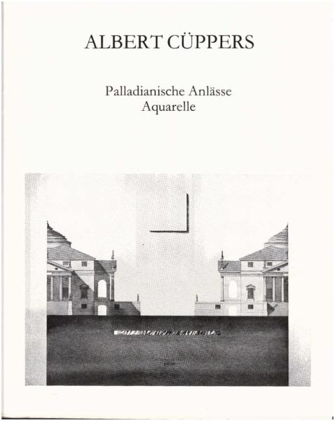 Palladianische Anlässe. Aquarelle.