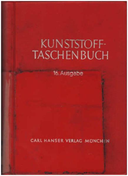 Kunststoff-Taschenbuch.