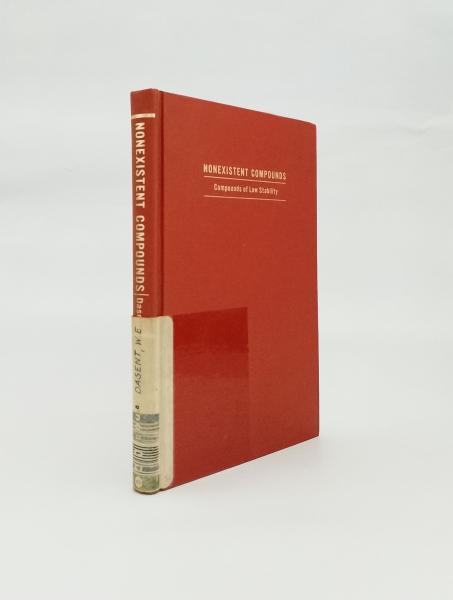 Nonexistent Compounds. Compounds of low stability