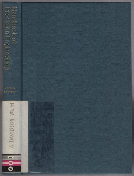 Handbook of Precision Engineering. Volume 11 Production Engineering