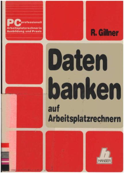 Datenbanken auf Arbeitsplatzrechnern.