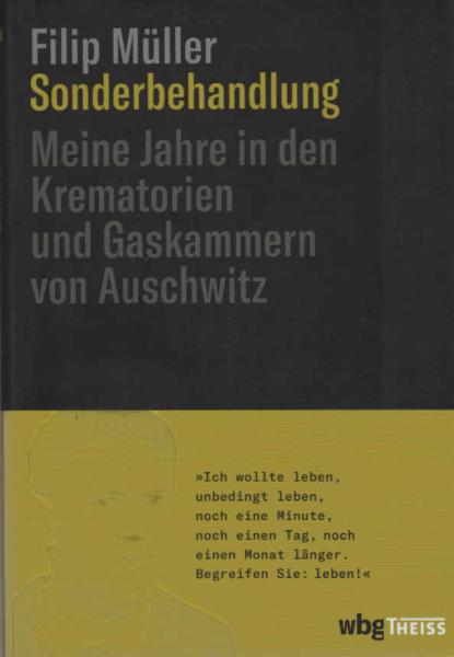 Sonderbehandlung : meine Jahre in den Krematorien und Gaskammern von Auschwitz.