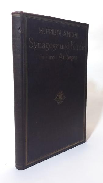 Synagoge und Kirche in ihren Anfängen : Eine Studie zur Geschichte d. Sabbaths u. d. Synagoge in d. Diaspora u. zur Pharisäismus u. Messianismus u. ihre Einflüsse auf d. Urchristentum ; Mit krit. Anmerkgn, Nachweisen, Zitaten u. e. Sachreg.