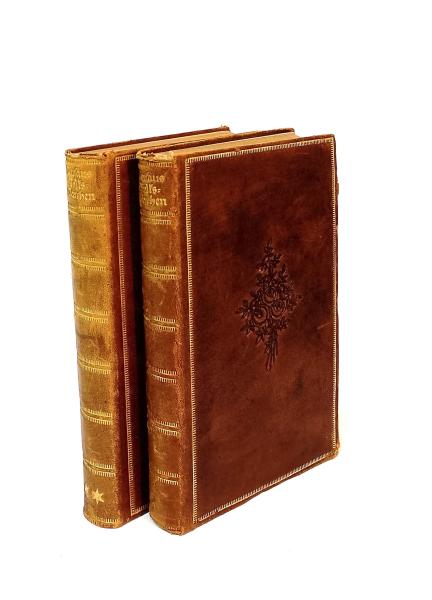 Volksmärchen der Deutschen. Mit Holzschnitten von Ludwig Richter u. a. 2 Bände (komplett)