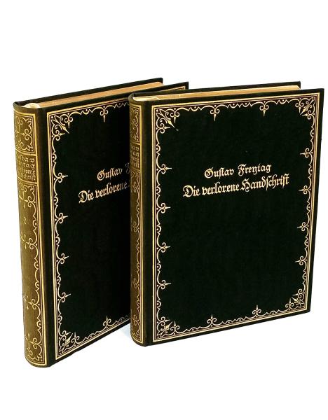 Die verlorene Handschrift. Mit 40 Originallithographien von Otto H. Engel. Erster und zweiter Band (komplett)
