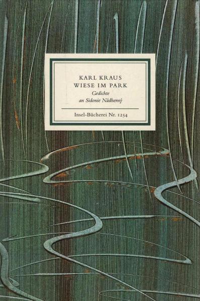 Wiese im Park : Gedichte an Sidonie NádhernÃ½.