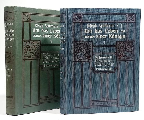 Gesammelte Romane u. Erzählungen. Um das Leben einer Königin. Historischer Roman in zwei Bänden aus der französischen Schreckenszeit. (Fortsetzung von "Tapfer und Treu"). 2 Bände.