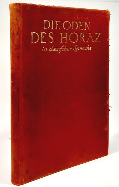 Die Oden des Horaz.
