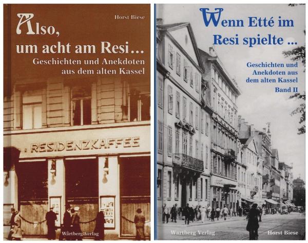 2 Bücher von Horst Biese: Also, um acht am Resi + Wenn Etté im Resi spielte