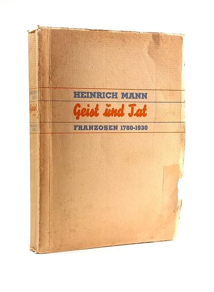 Geist und Tat : Franzosen 1780 - 1930.