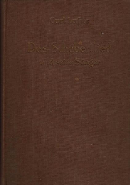 Das Schubertlied und seine Sänger.