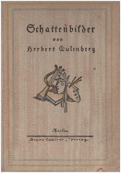 Schattenbilder : Eine Fibel für Kulturbedürftige in Deutschland.