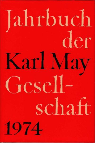 Jahrbuch der Karl-May-Gesellschaft 1974