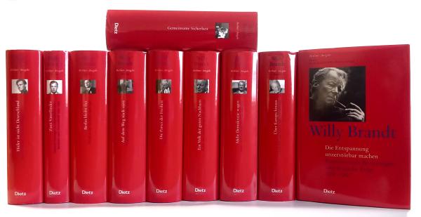Willy Brandt - Berliner Ausgabe in 10 Bänden.