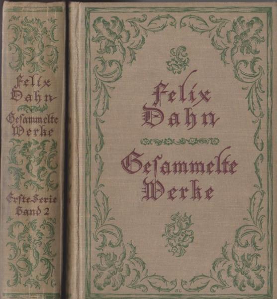 Gesammelte Werke. Erste Serie; Band 1 + 2.