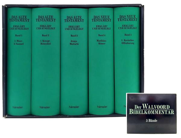 Der Walvoord-Bibelkommentar. 5 Bände im Schuber