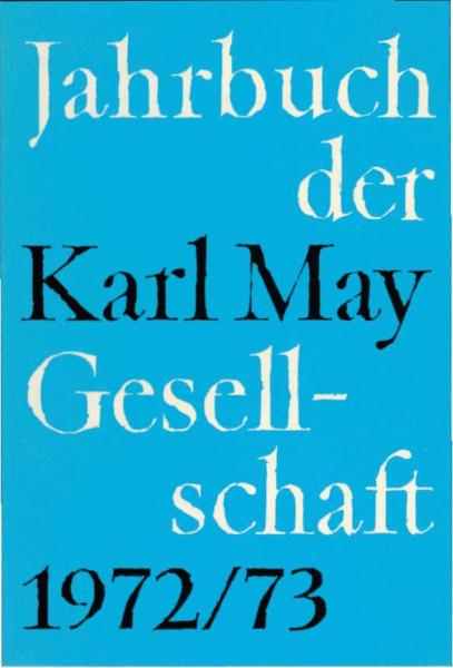 Jahrbuch der Karl-May-Gesellschaft 1972/73
