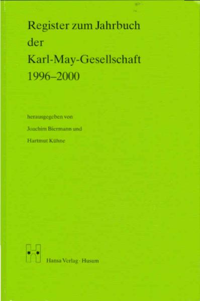 Register zum Jahrbuch der Karl-May-Gesellschaft 1996-2000